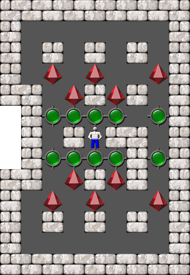 Sokoban Kevin 15 level 50